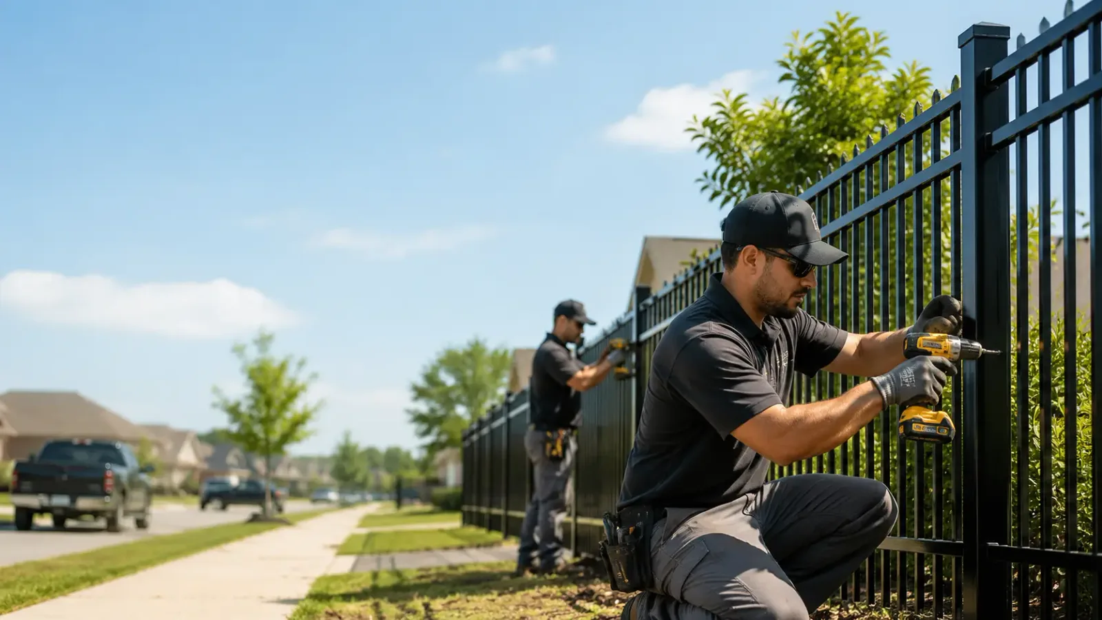 Metal Fence Installation in Prague, NE
